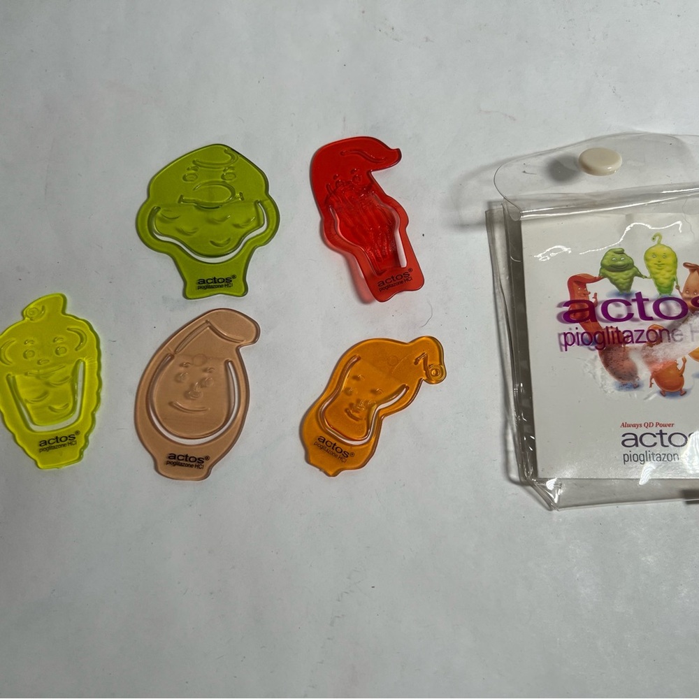 Actos pharma‎ rep paperclips